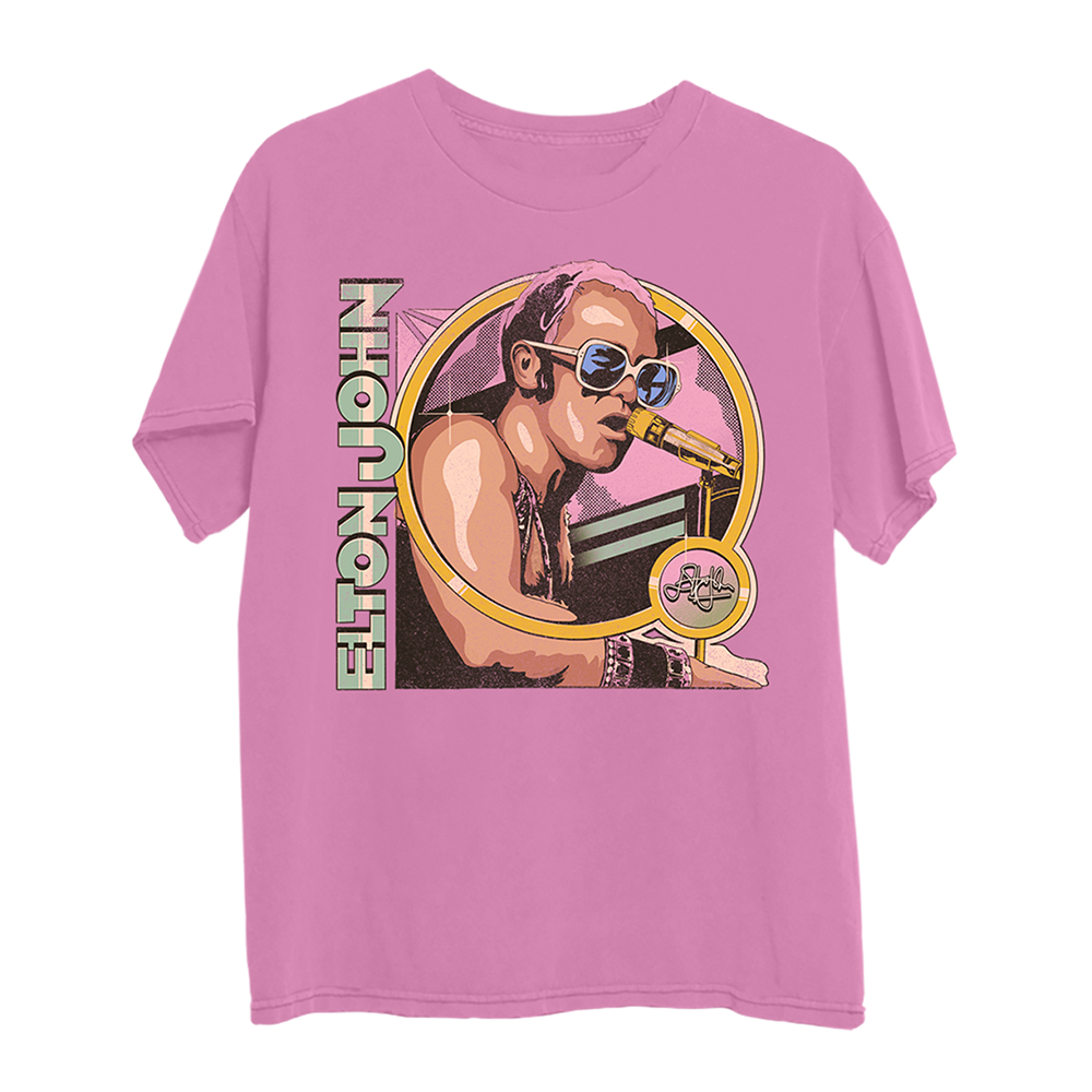 GYBR 80s Vintage Photo Illustration T-Shirt