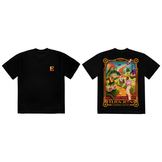 Glastonbury Black T-Shirt