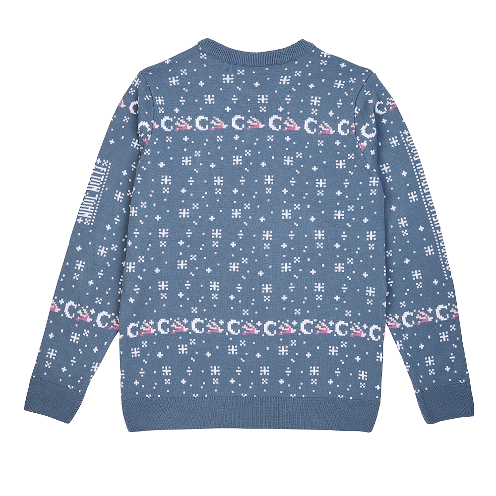Goodbye Yellow Brick Road Holiday Sweater Back