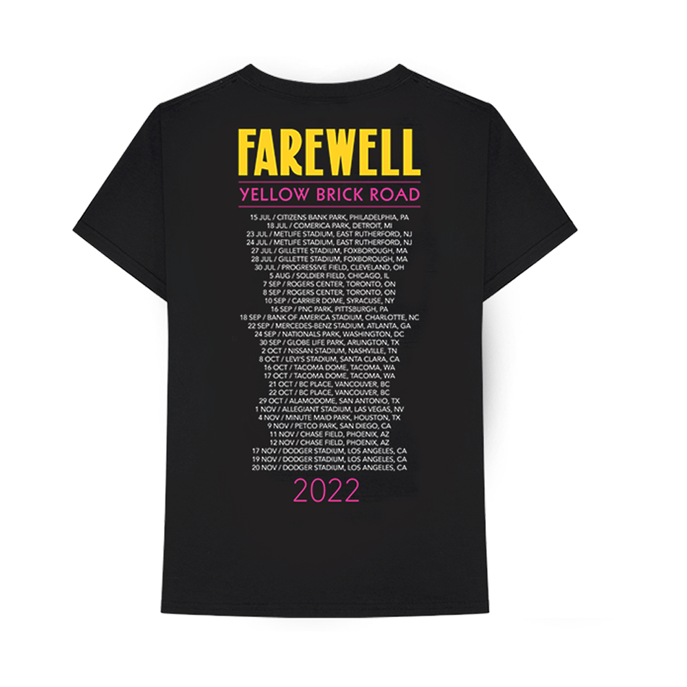Flower Tour T-Shirt (2022 NA Dates) Back