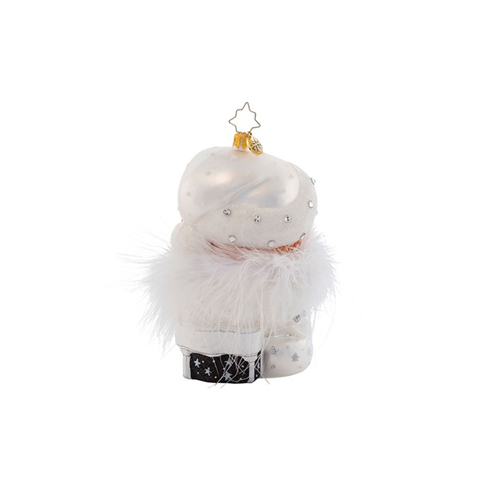 Elton John x Christopher Radko - Holiday "Star" Ornament Back