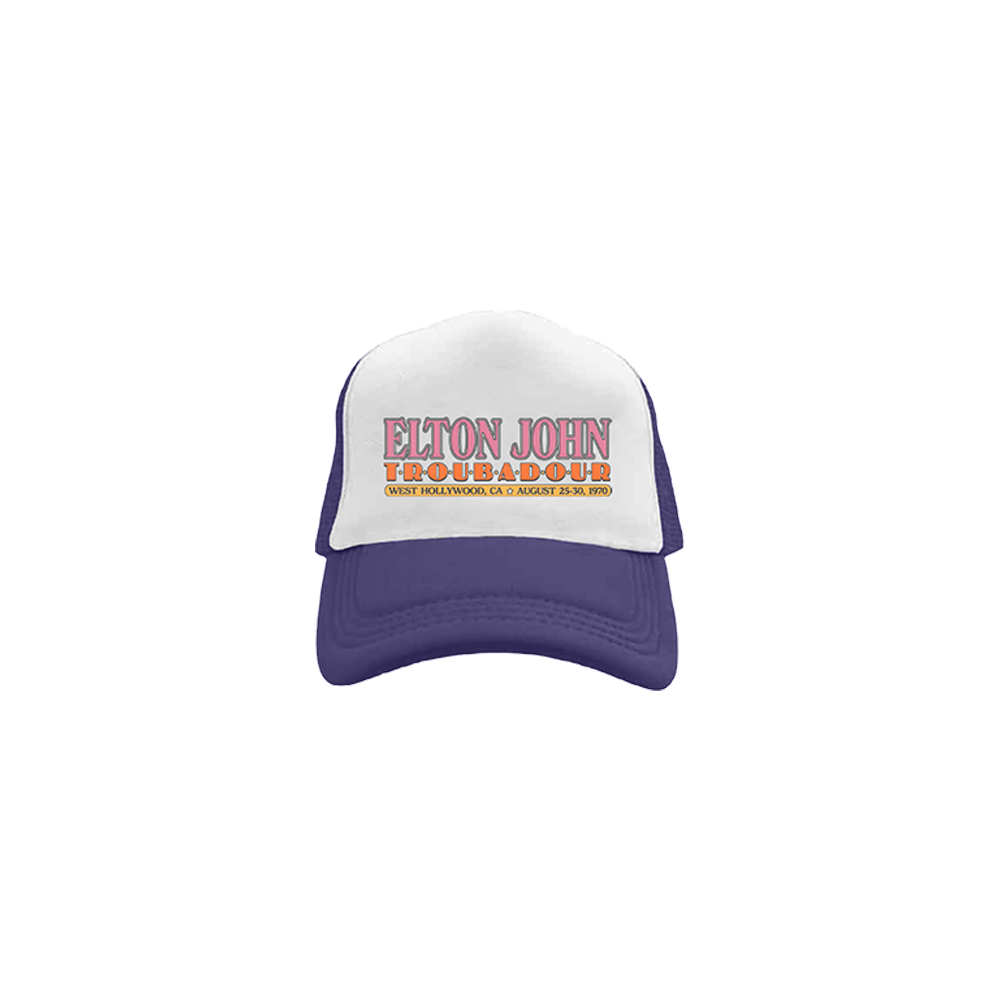 Troubadour Piano Keys Trucker Hat Front