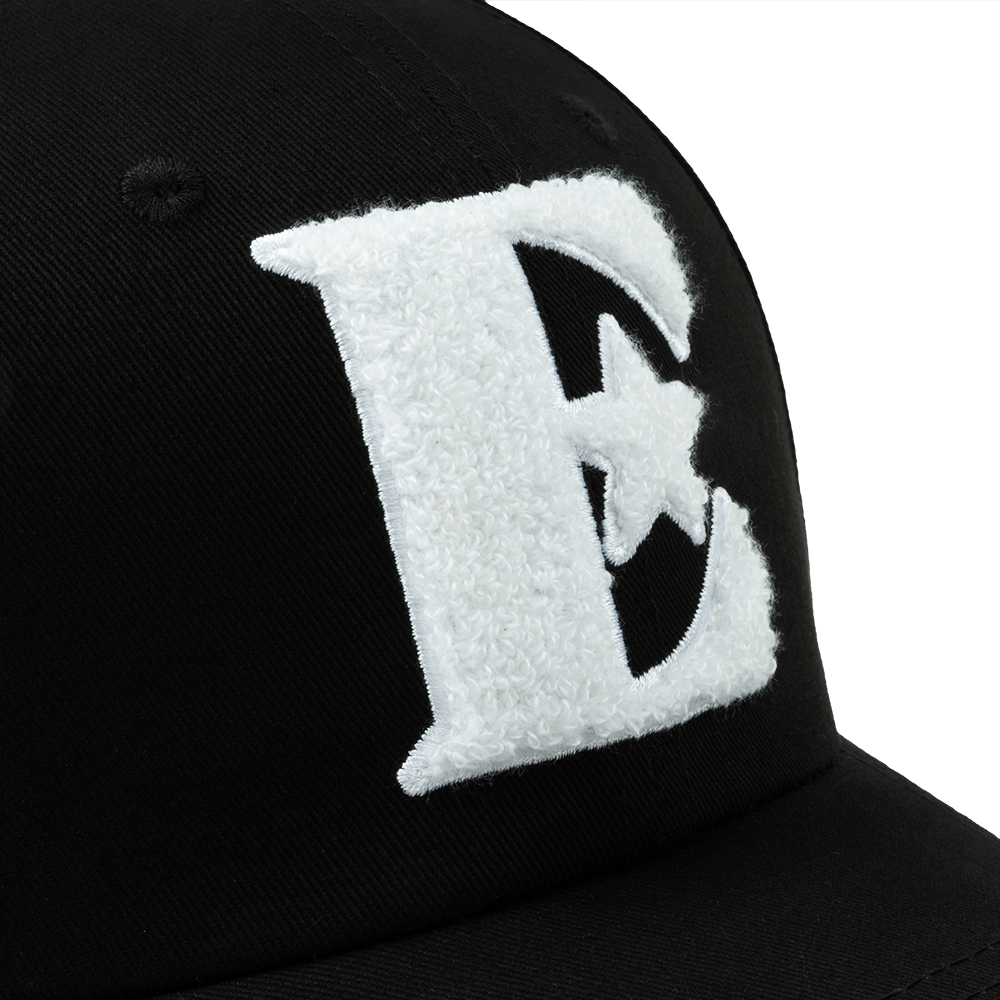 E* Chenille Cap Detail