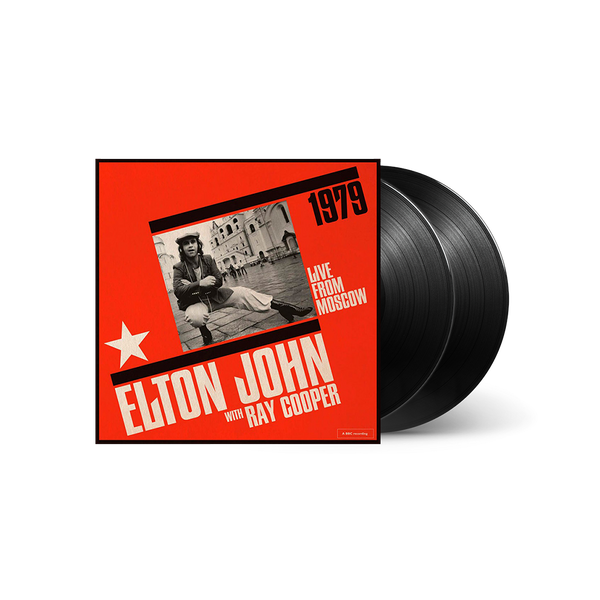 Elton John with Ray Cooper Live From Moscow 1979 2LP Elton John