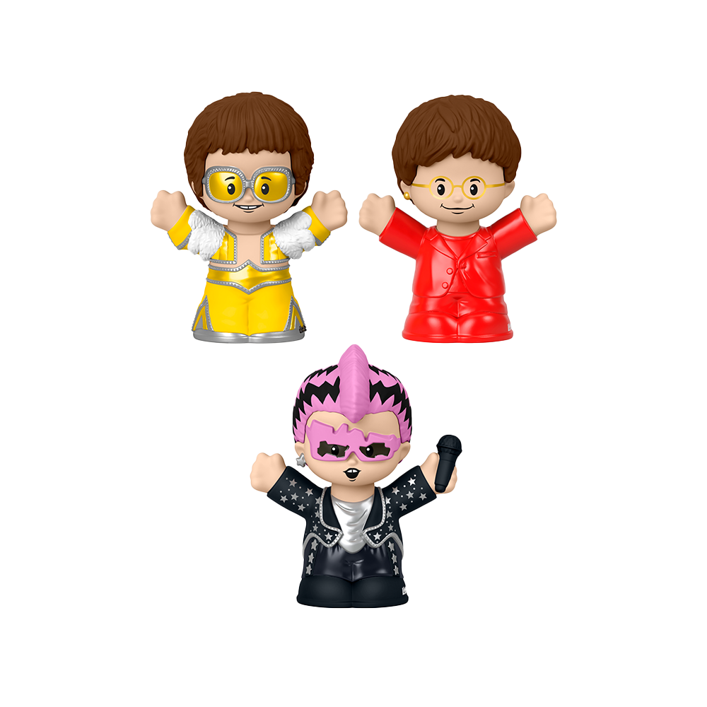 Elton John x Mattel Little People Collectors Pack All