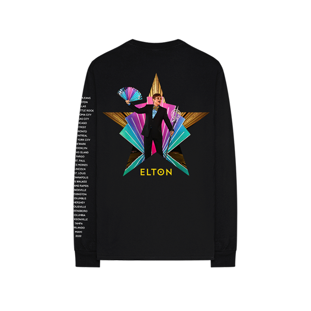 Fan Tour Longsleeve Shirt - NA Tour 2022 Back