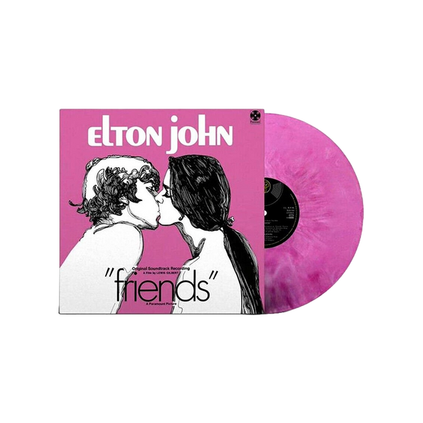 Friends: Original Soundtrack Recording Marbled Pink LP – Elton John ...