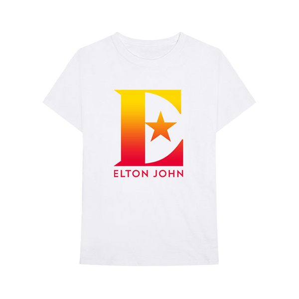 Gradient E* Tour T-Shirt (2019 NA Leg 3) – Elton John Official Store
