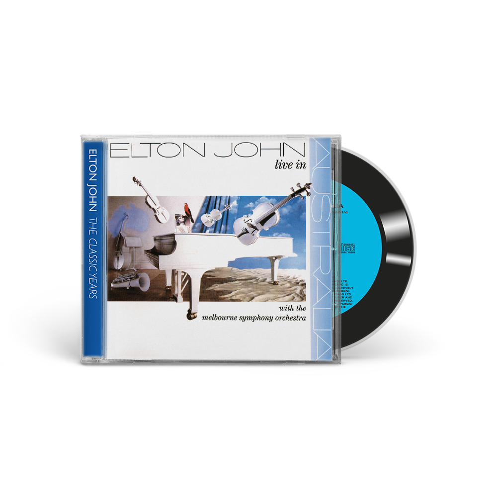 欧2LP Elton John Live In Australia (With The Melbourne
