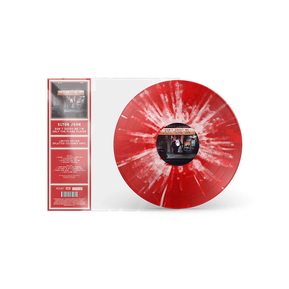 Don't Shoot Me I'm Only the Piano Player Splatter Vinyl