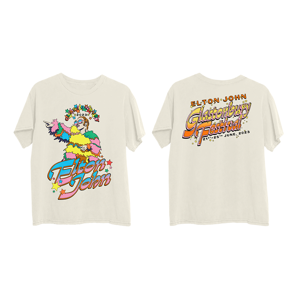 Glastonbury Natural T-Shirt