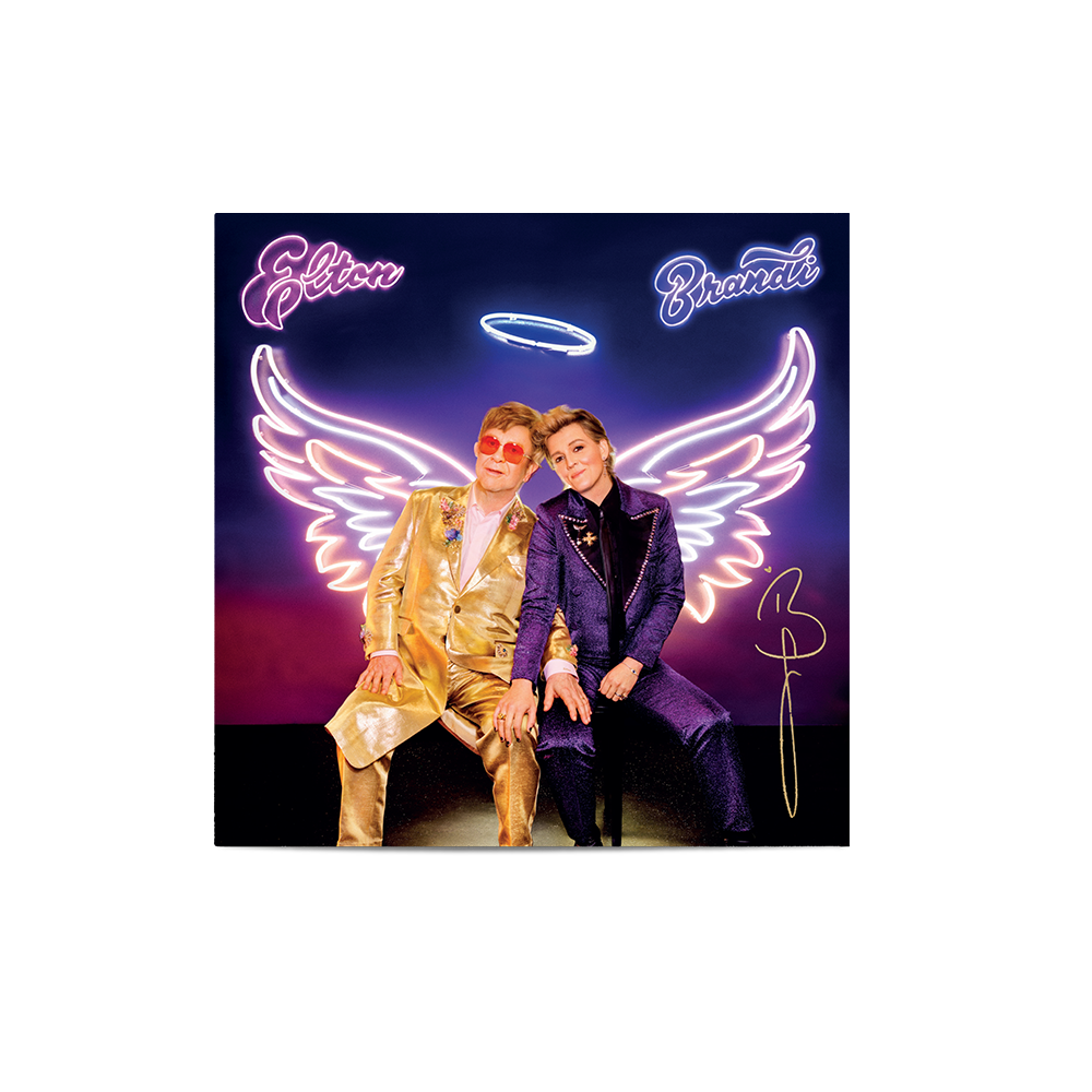 Who Believes In Angels? Limited Edition Neon Angels Vinyl + Brandi Signed Art Card