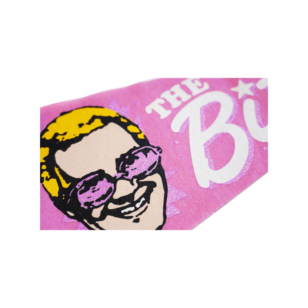 Elton John x Oxford Pennant - The Bitch Is Back Pennant Details