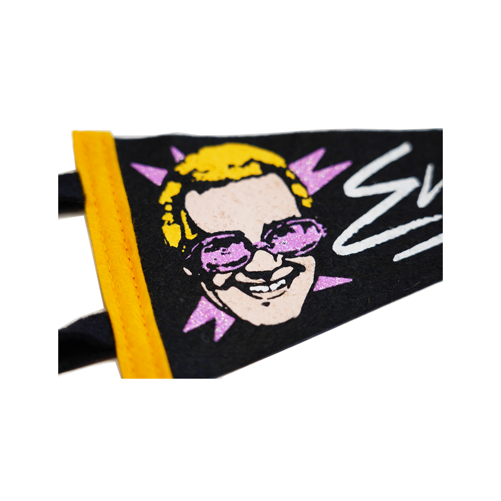 Elton John x Oxford Pennant - Elton Mini Pennant Details