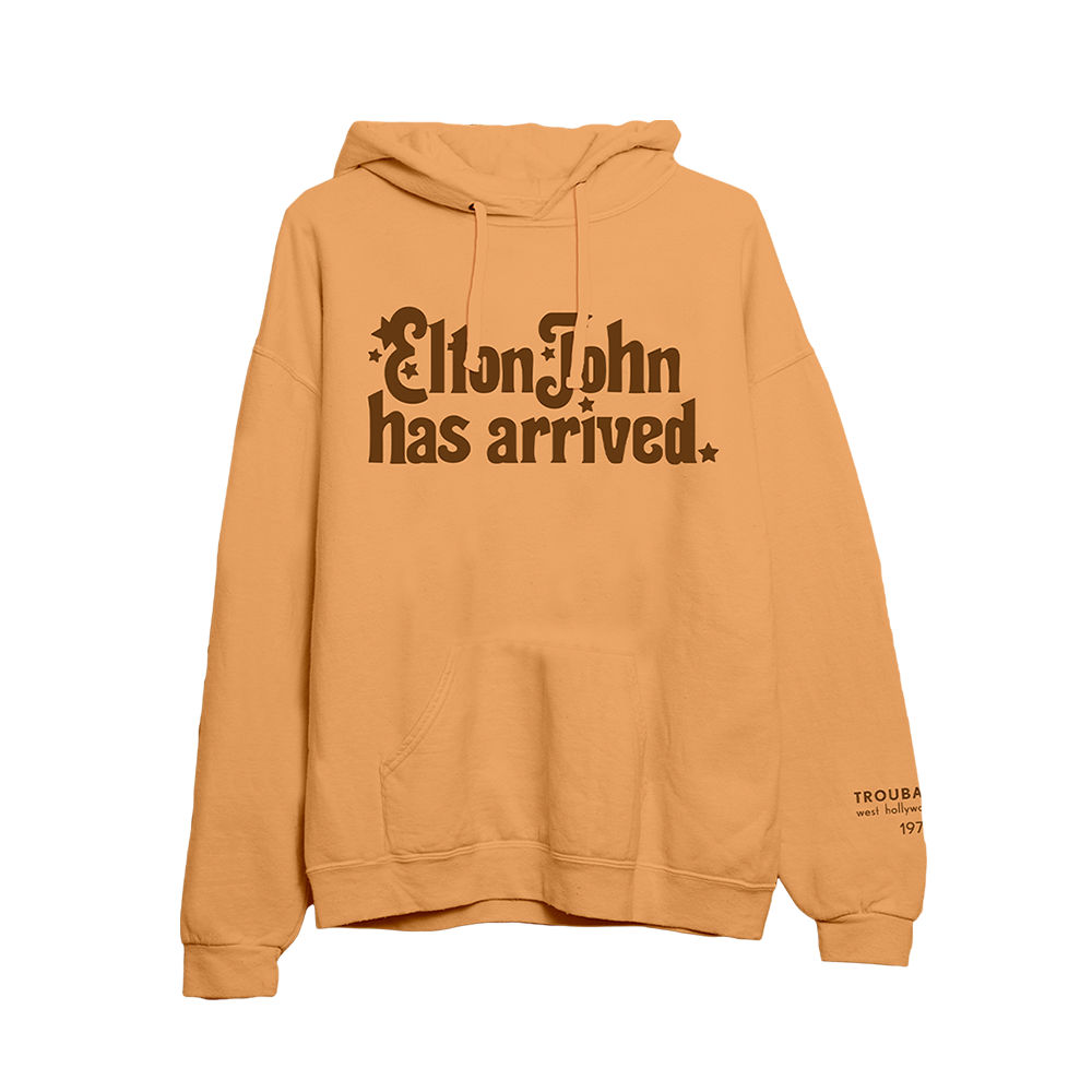 Troubadour EJ Has Arrived Melon Hoodie Front