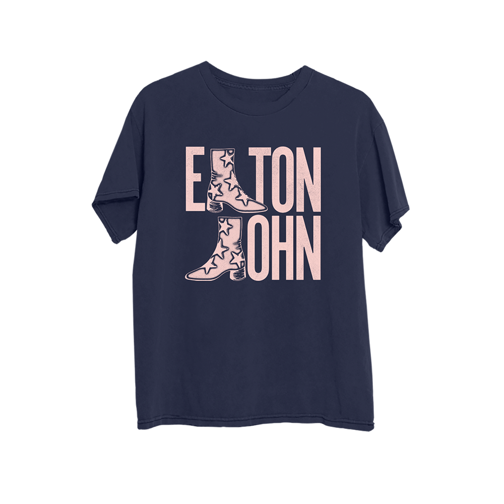 Troubadour Boot Navy T-Shirt Front