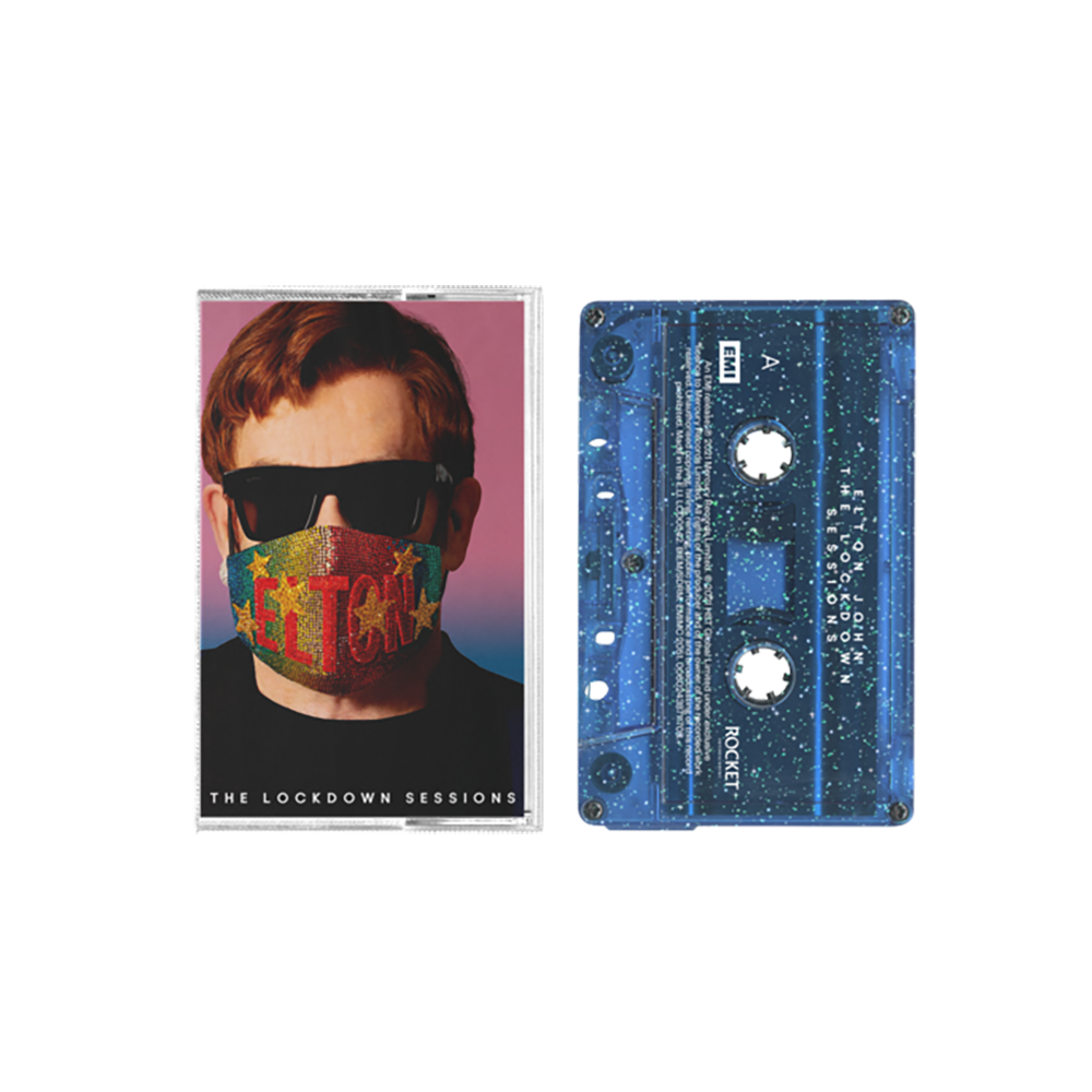 The Lockdown Sessions Blue Glitter Cassette