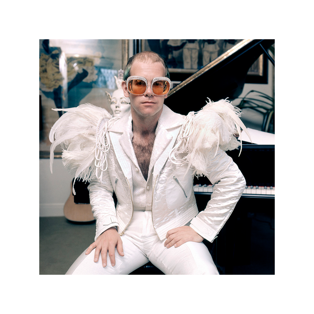 Elton John Portrait, Early 1970’s – Limited Edition Fine Art Print