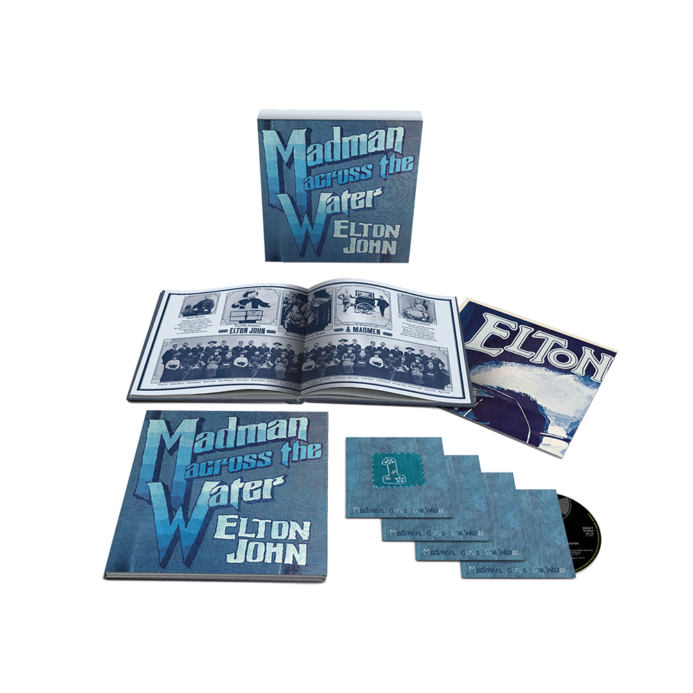 Madman Across The Water 50th Anniversary 3CD + 1 Blu-Ray Super Deluxe Box Set