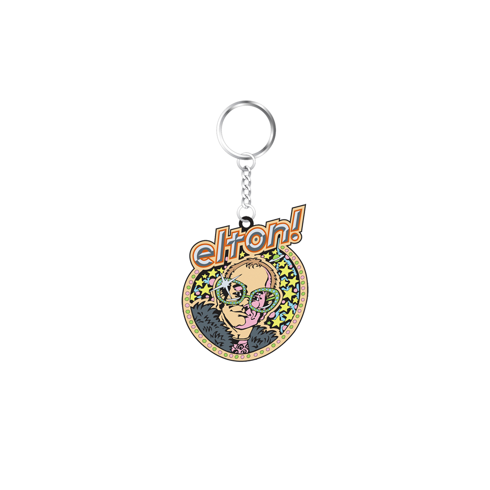 Cartoon PVC Keyring