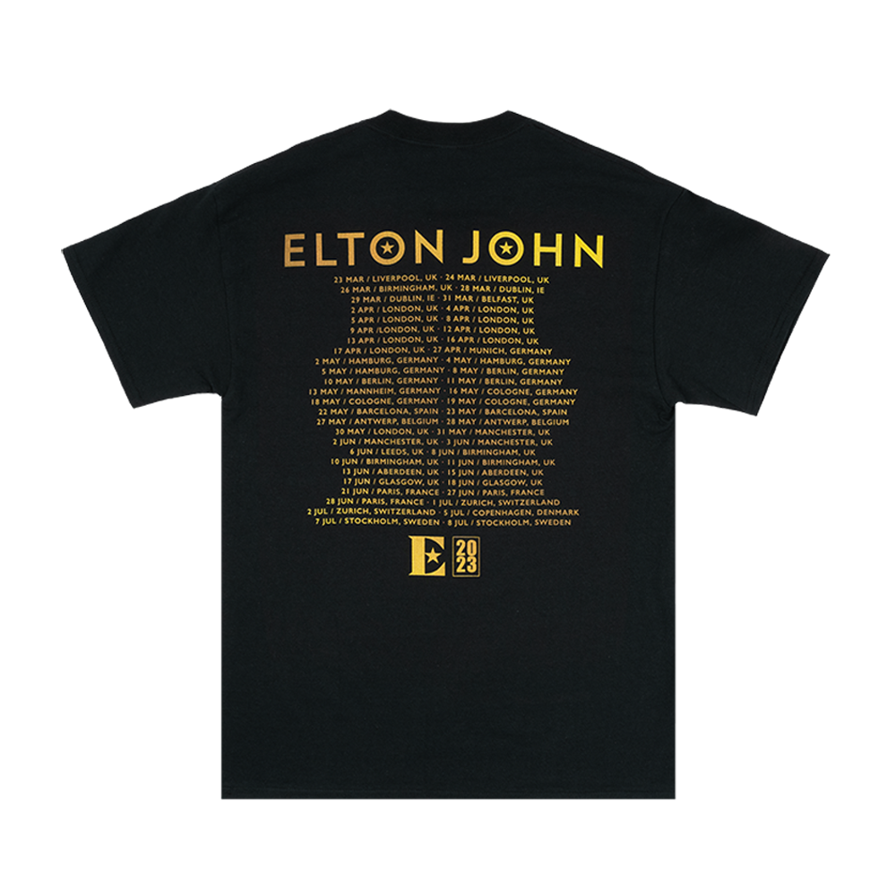 Flower Portrait EU/UK 2023 T-Shirt Back