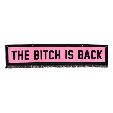 Elton John x Oxford Pennant - The Bitch Is Back Banner