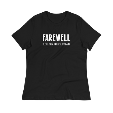 Farewell "Tour Date" Womens T-Shirt Front 