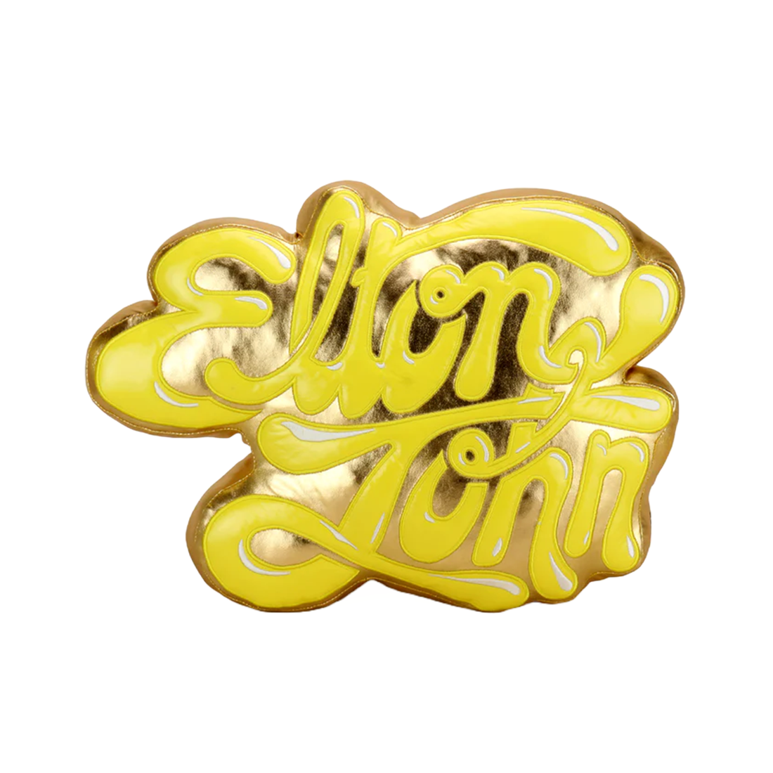 Kidrobot x Elton John Special Edition Gold Pillow