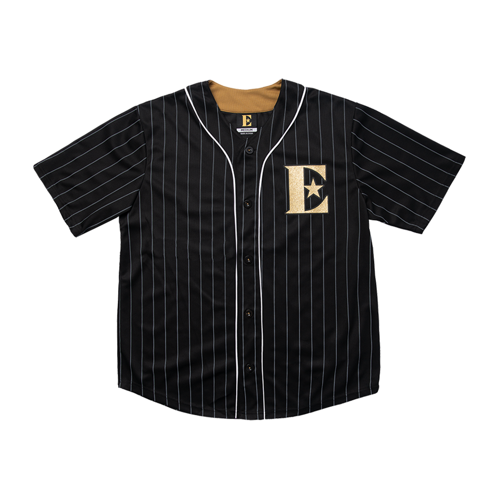 Pinstripe Baseball Jersey Front