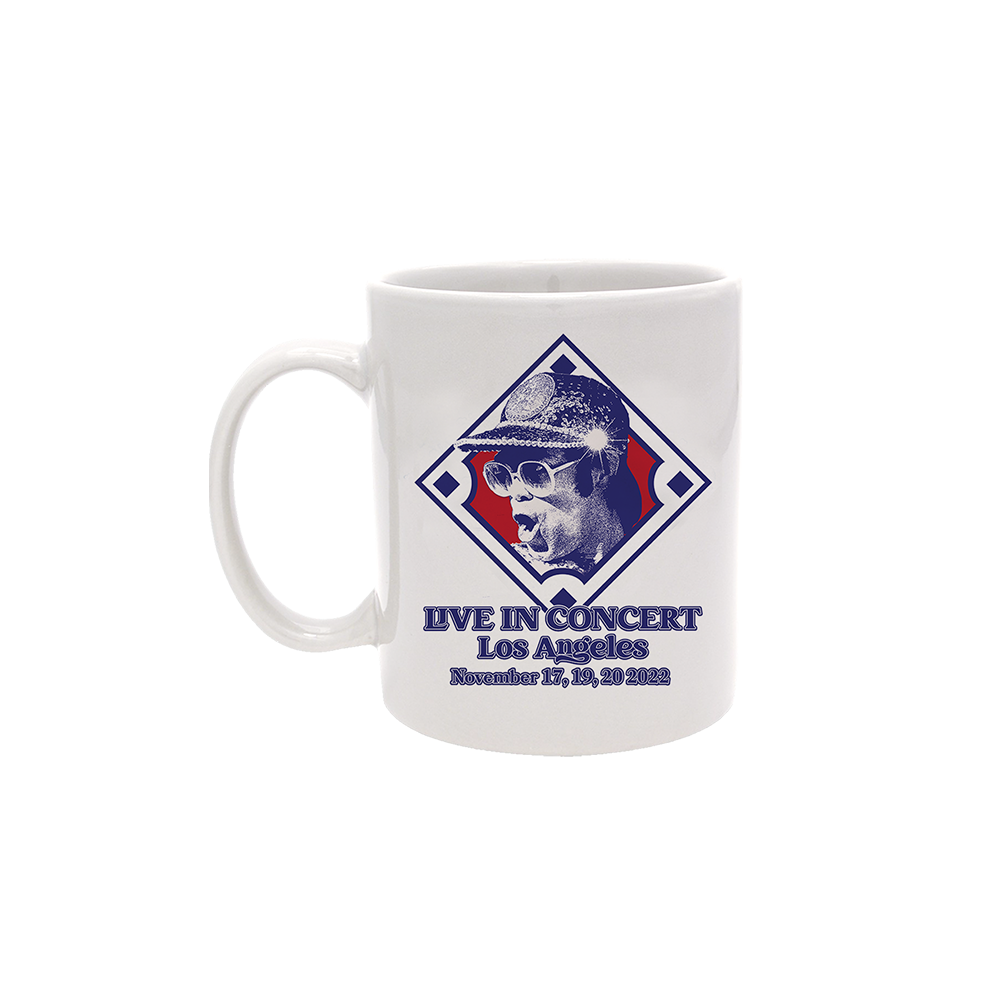 Elton Live In LA Mug
