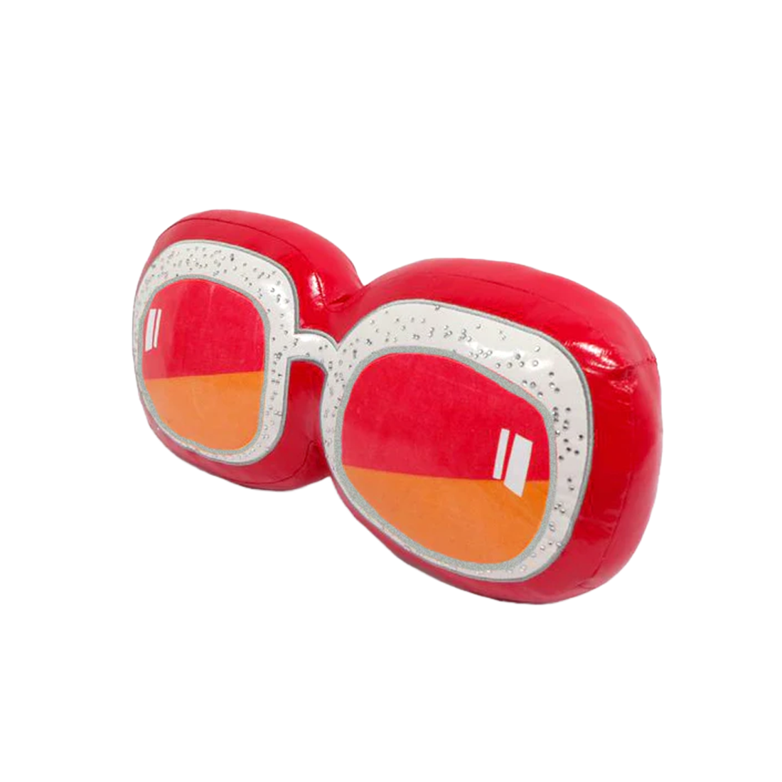 Kidrobot x Elton John Glitter Sunglasses Plush Pillow Front