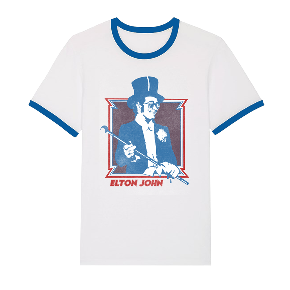 Top Hat Ringer T-Shirt