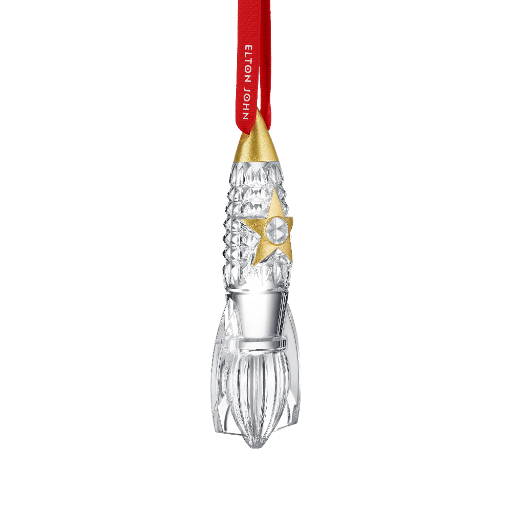 Waterford x Elton John Rocket Ornament