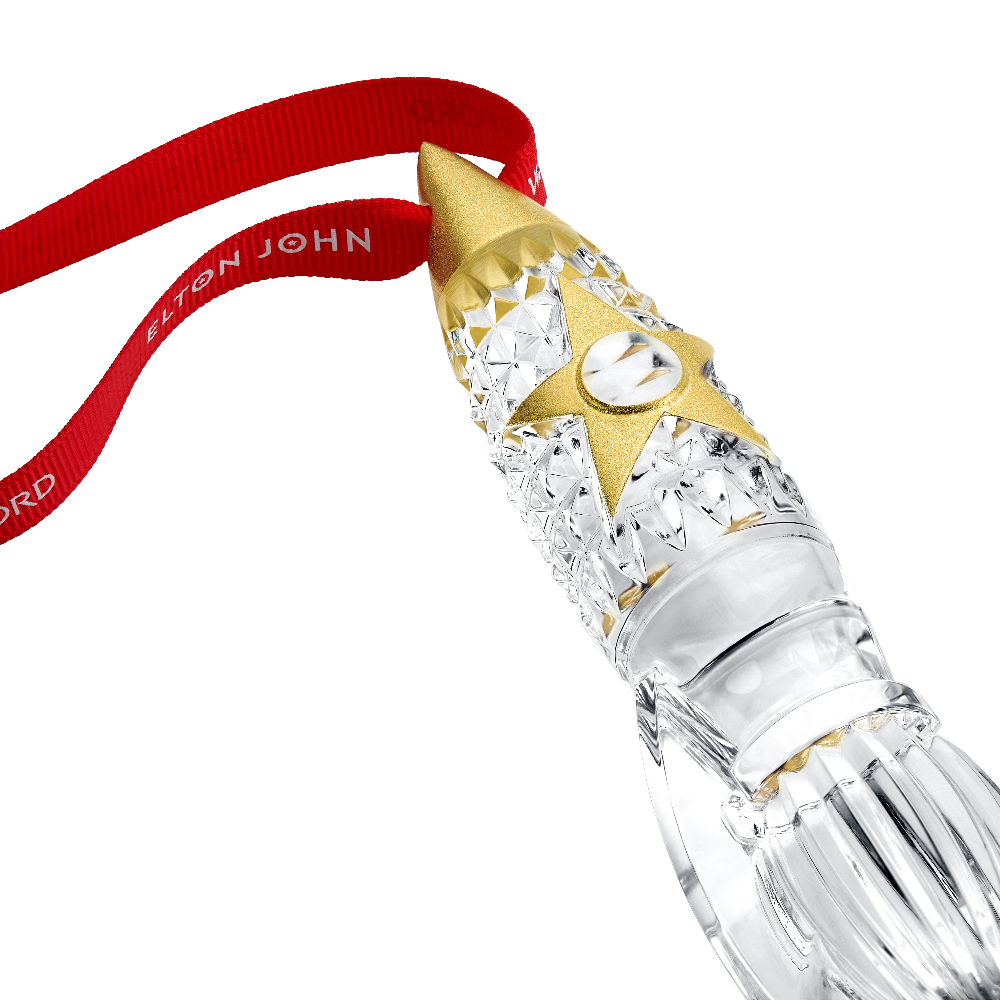 Waterford x Elton John Rocket Ornament