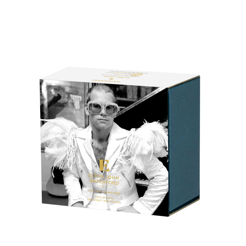 Waterford x Elton Step into Christmas Vinyl Ornament