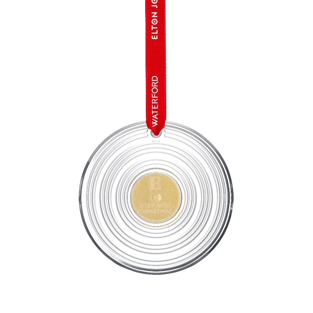 Waterford x Elton Step into Christmas Vinyl Ornament