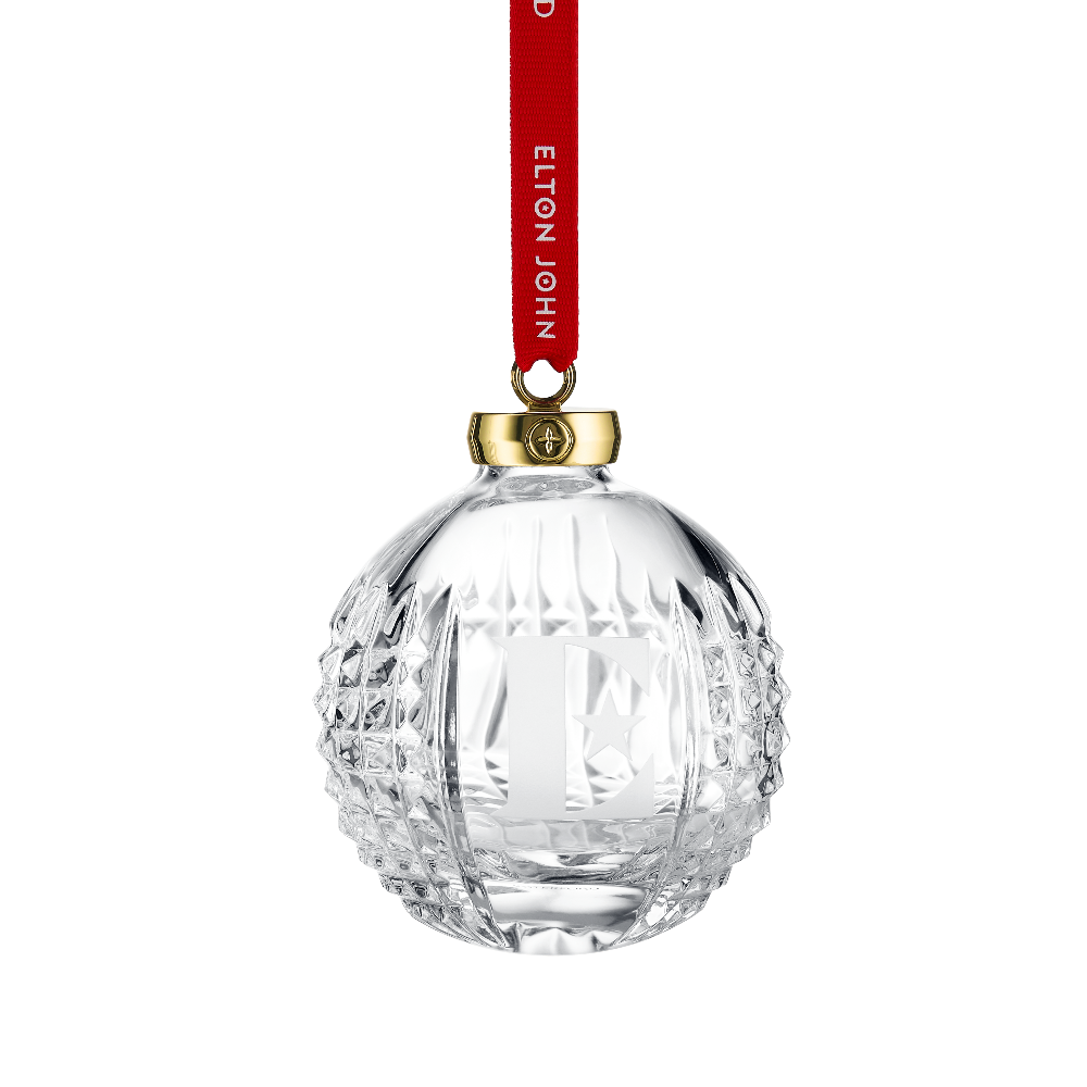 Waterford x Elton E Icon Disco Ornament