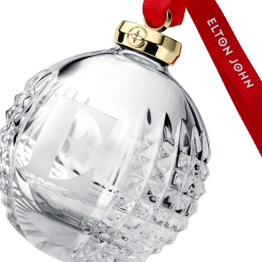 Waterford x Elton E Icon Disco Ornament