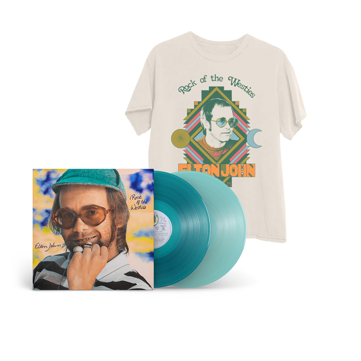 Rock of the Westies (50th Anniversary Edition): Vinyl 2LP + Cream T-Shirt