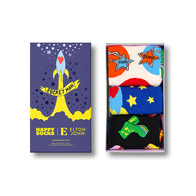 Elton John x Happy Socks 3-Pack Gift Set