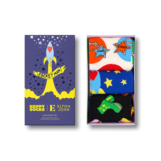 Elton John x Happy Socks 3-Pack Gift Set