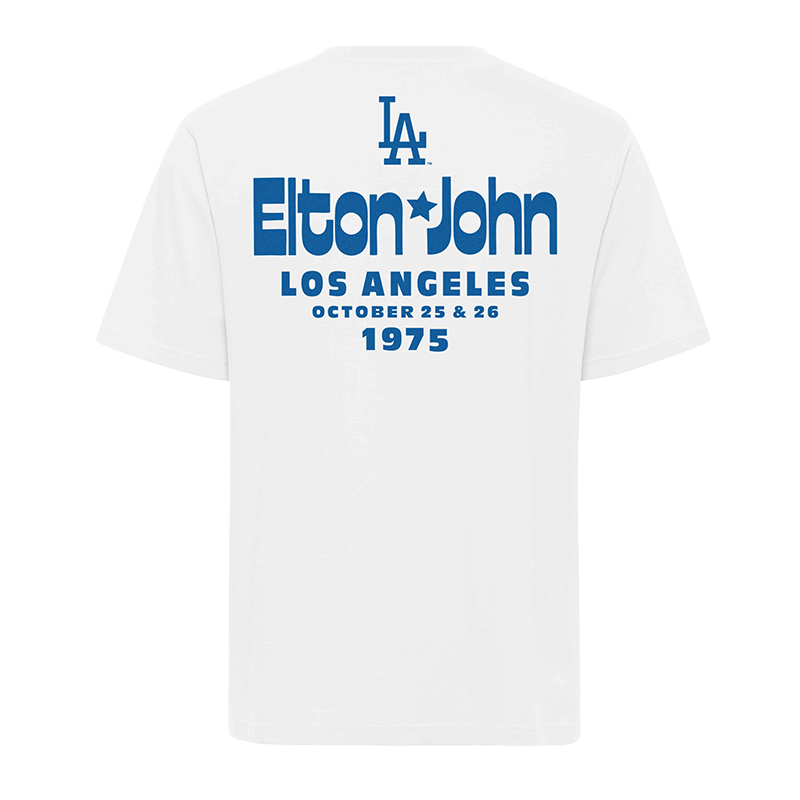 Sportiqe White T-Shirt Back