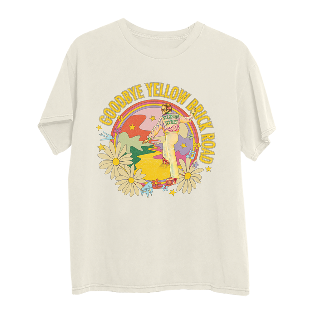 Psychedelic Daisy T-Shirt Front
