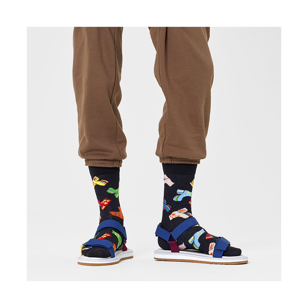 Elton John x Happy Socks Disco Shoes Socks Model