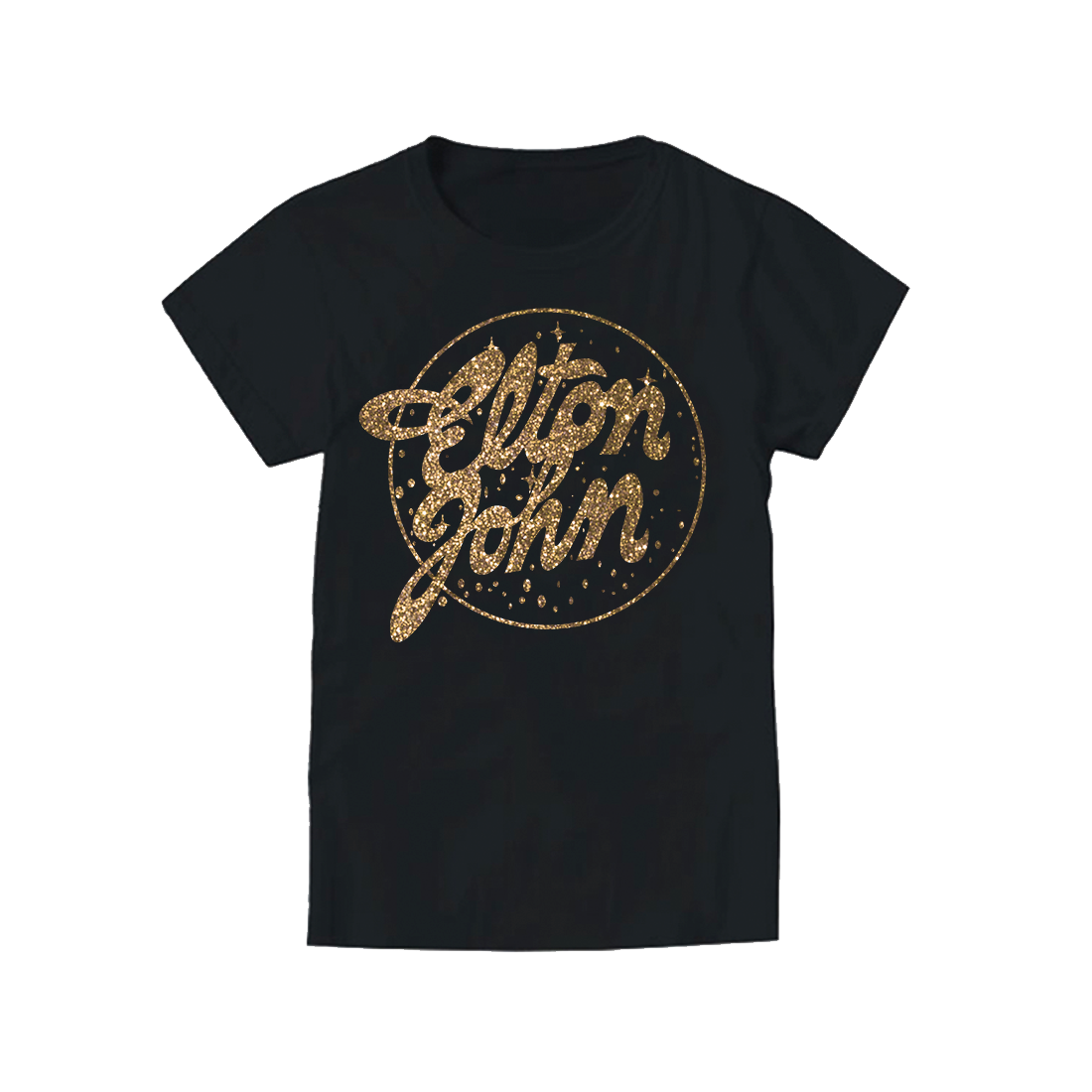 Elton John Women's Glitter T-Shirt