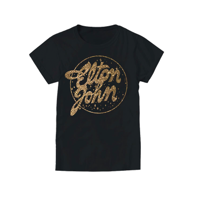 Elton John Women's Glitter T-Shirt
