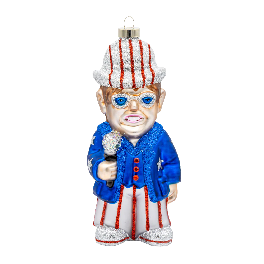 Elton John x Kat + Annie Patriotic Ornament 1