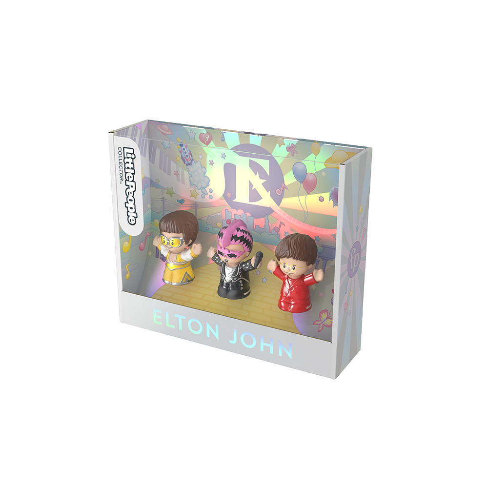 Elton John x Mattel Little People Collectors Pack Front