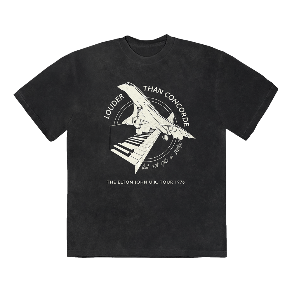 Vintage Louder Than Concorde 1976 Tour T-Shirt