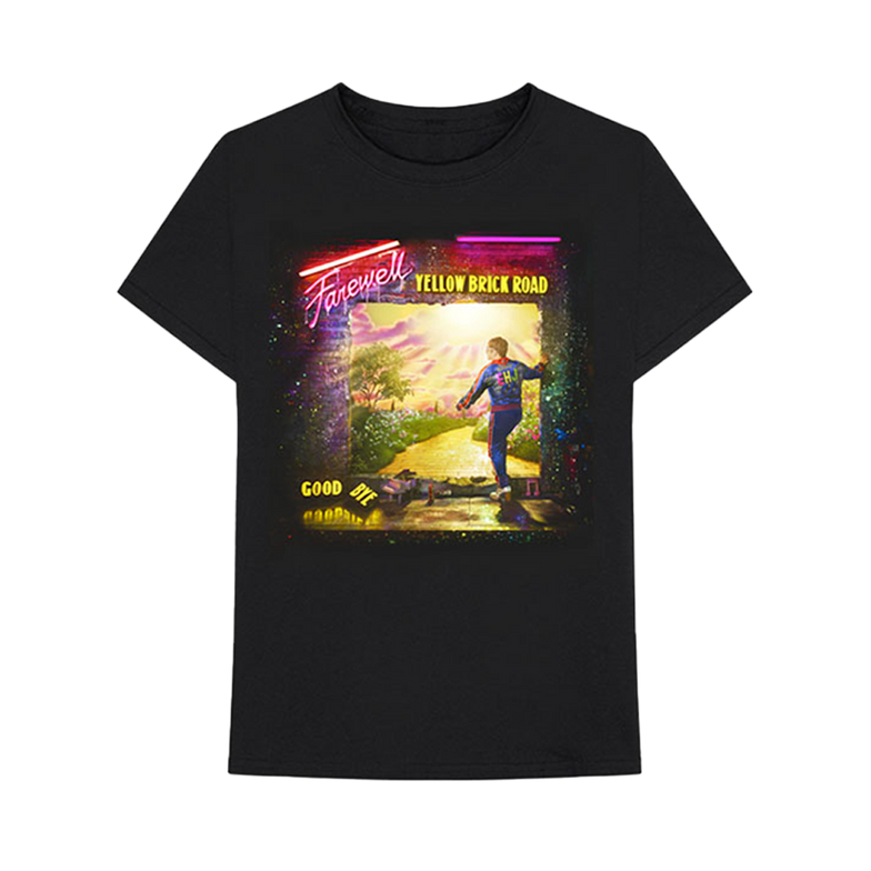 T-shirt Concert Elton John Noir Taille M - Neuf Sans étiquettes - Homme - Marque M&M